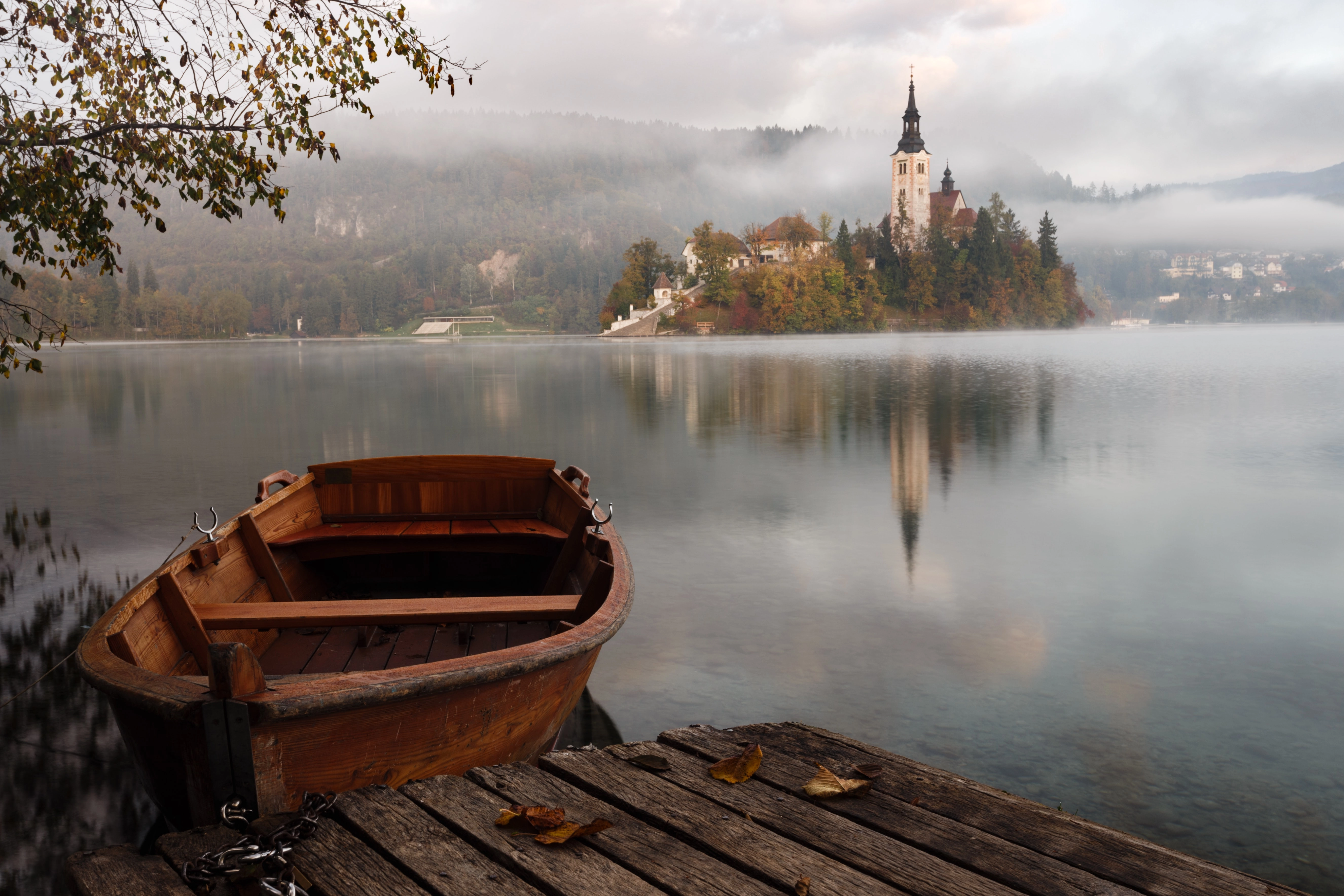 Lac de Bled, Slovénie.